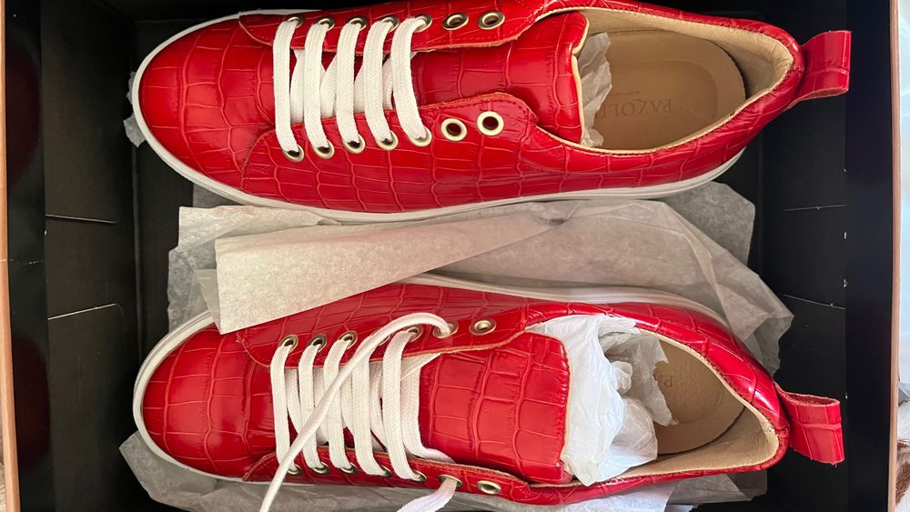 Кеди Carlo Pazolini червоні