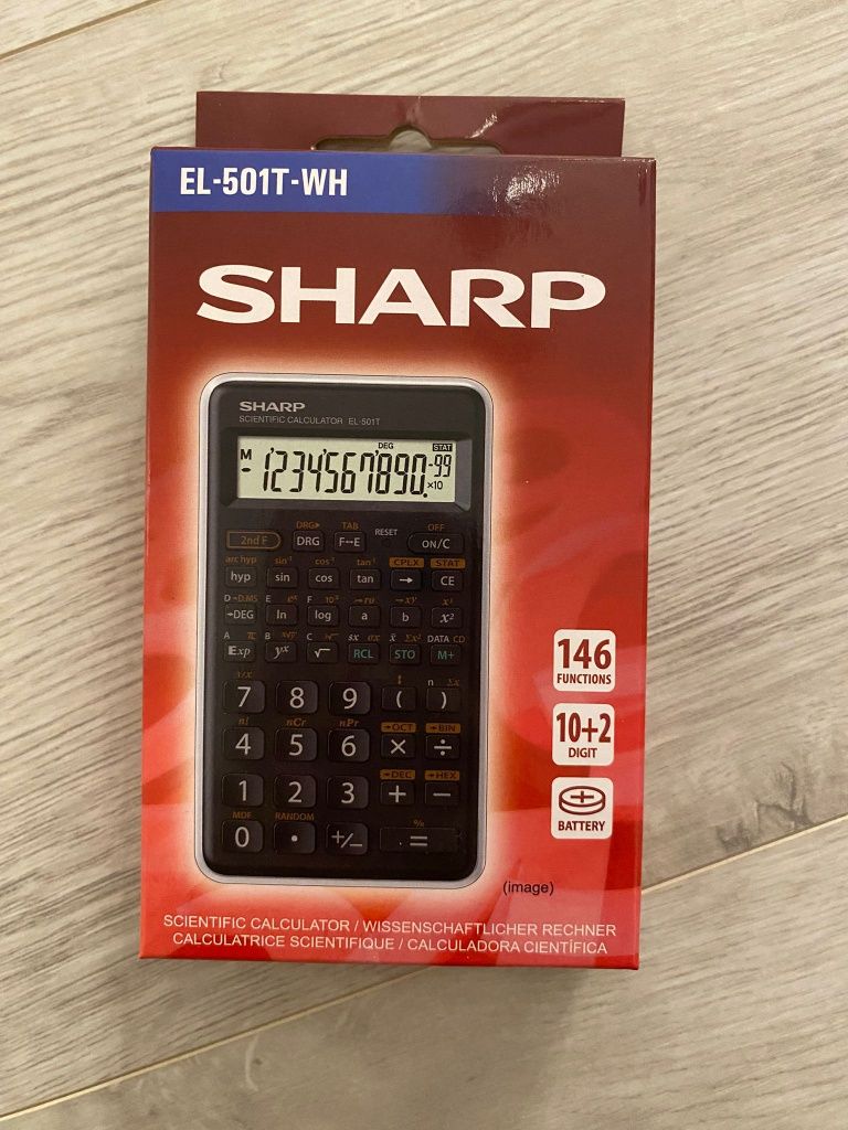 Kalkulator Sharp nowy tanio