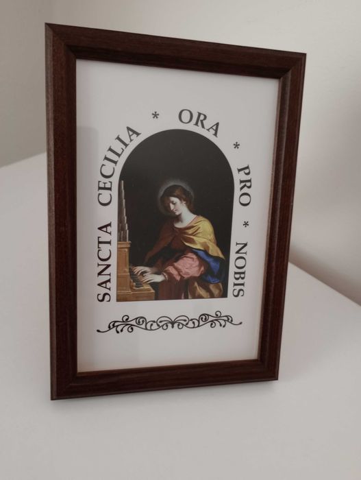 Obraz obrazek św. Cecylia