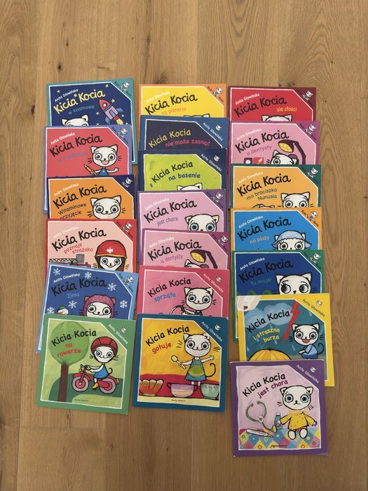 Kicia Kocia Książki 20x