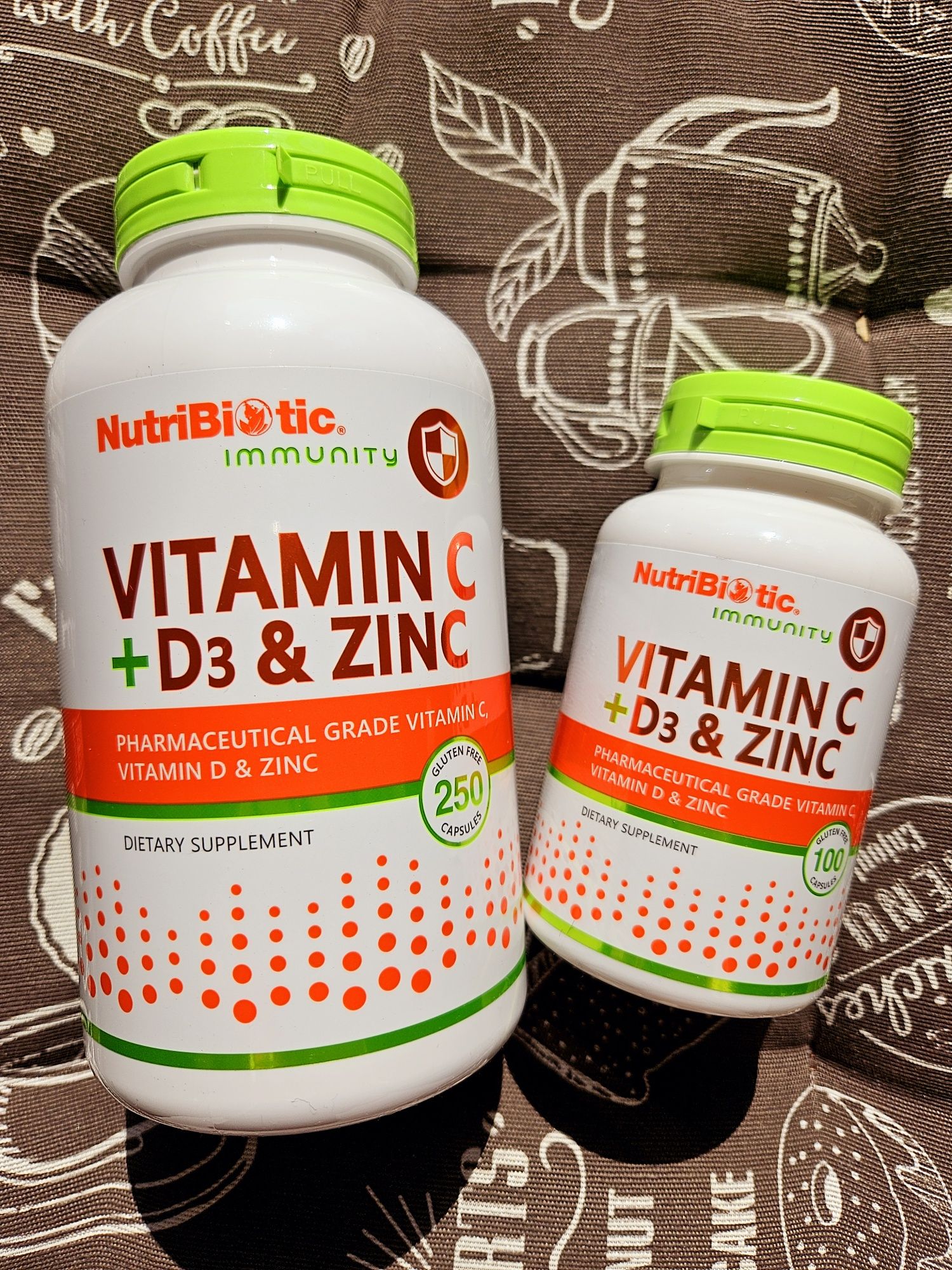 NutriBiotic immunity вітаміни для імунітету витамин С Д3 цинк имунитет
