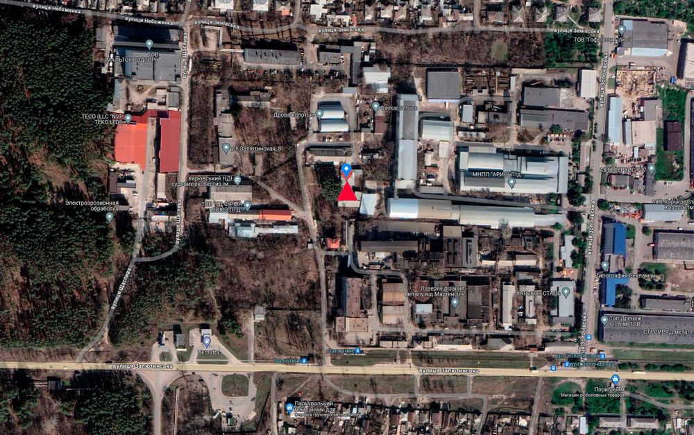 Продажа производственных помещений 800 м2 на Залютинской, 8