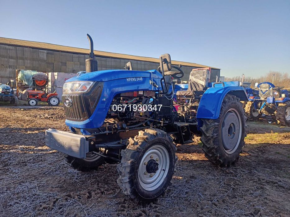 Повнопривідний трактор Shifeng 244B Шини6.00-16/9.50-24 ВОМ Розстрочка
