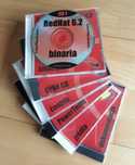 Red Hat Linux 6.2 - komplet 6 płyt CD