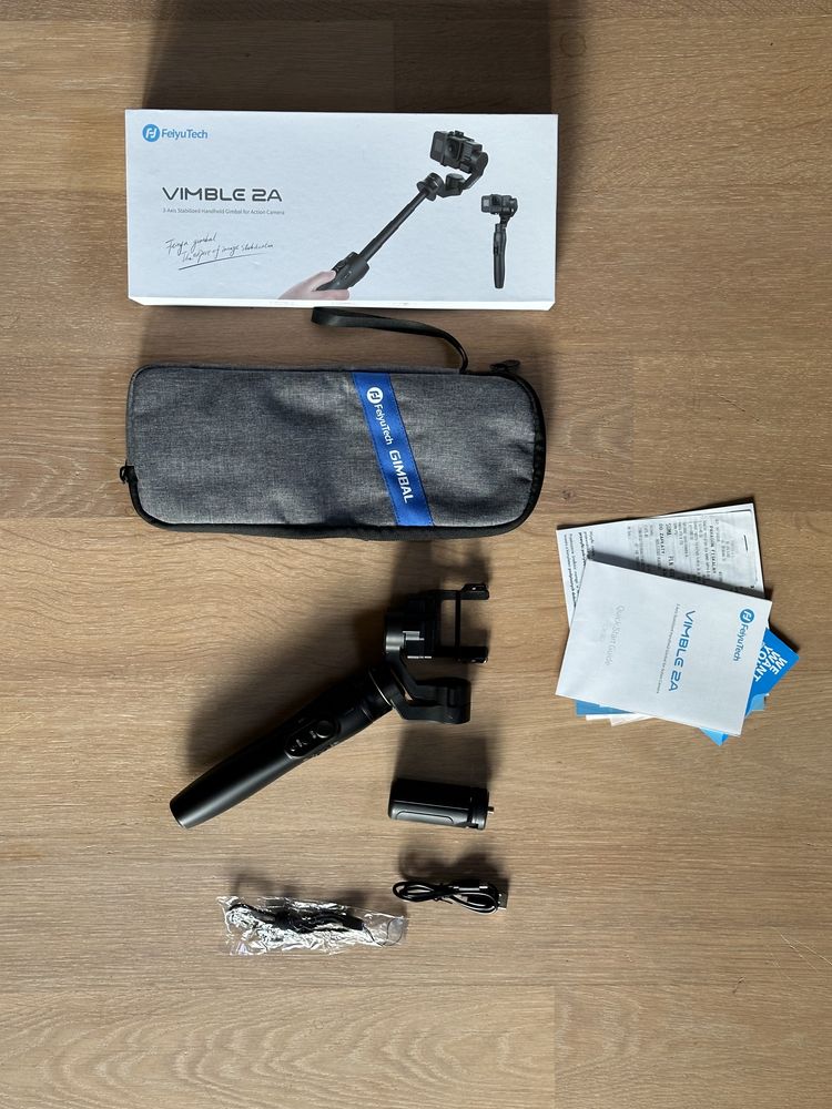 Gimbal FeiyuTech Vimble 2a do kamer sportowych np GoPro - jak nowy