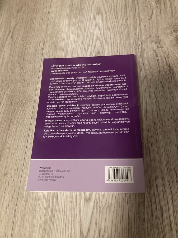Żywienie dzieci w zdrowiu i chorobie wydanie drugie Marian Kwarczyński