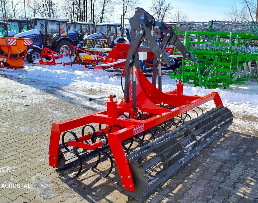 Agregat uprawowo-siewny EURO-MASZ AS (2,5, 2,7, 3m) hydropak AGROSTAL