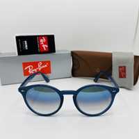 Солнцезащитные очки Ray Ban Highstreet 2180 Blue Gradient 51мм стекло