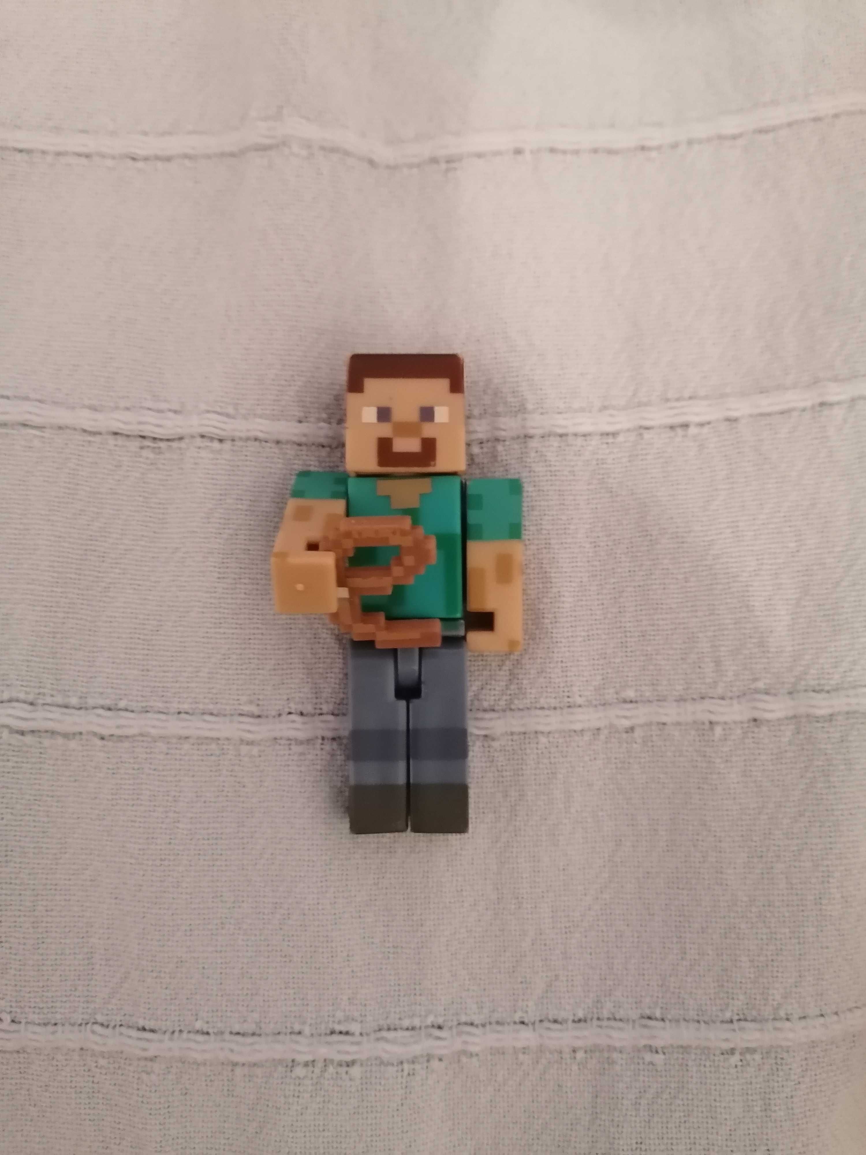 Minecraft figurka Steve i lama