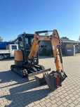 Minikoparka CASE CX26C, 2 łyżki, wyjścia hydrauliczne
