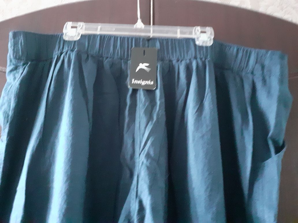 Отличные,легкие, льняные брюки! Размер 66-70!6XL!