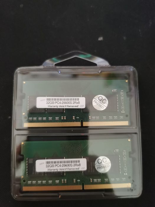 Crucial CT2K32G4SFD832A 64GB DDR4 3200MHz PC4-25600 SODIMM RAM