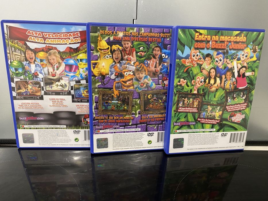 Jogos PS2 Buzz fantasticos para toda a familia