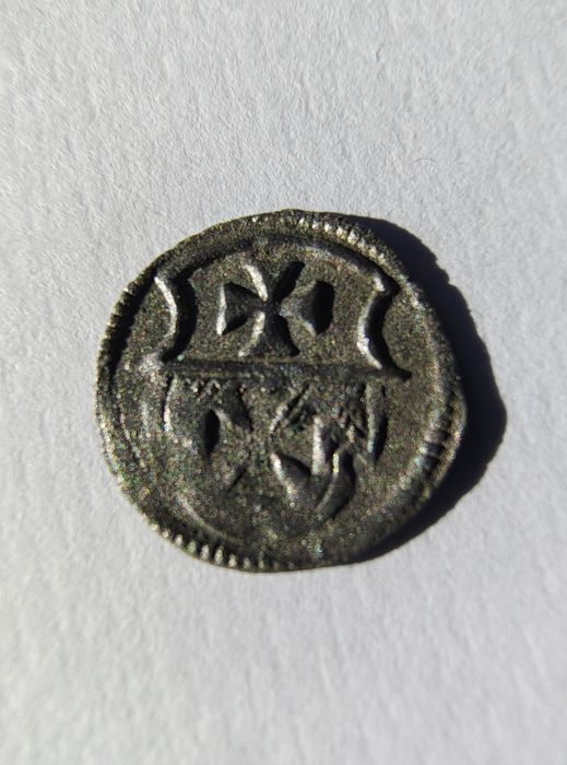 Zygmunt I Stary, denar, Elbląg.