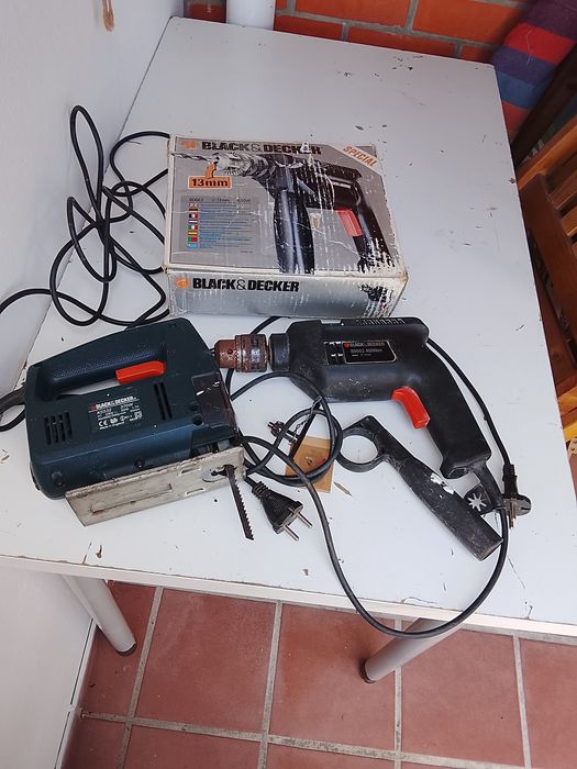 Berbequim e Tico Tico Black Decker