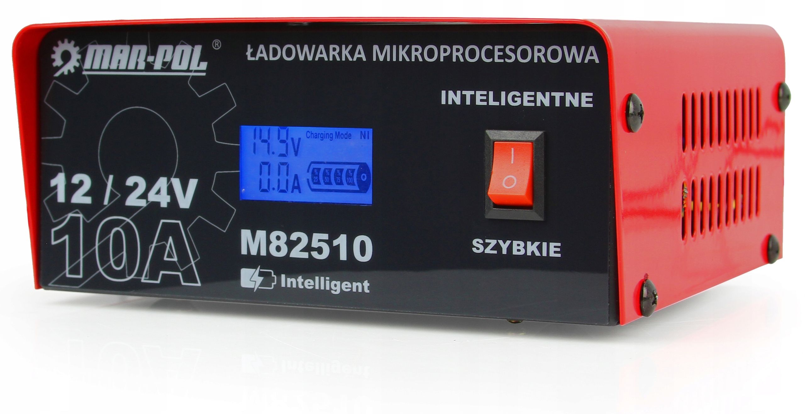 Ładowarka Prostownik Do Akumulatora 12/24V Agm Żel