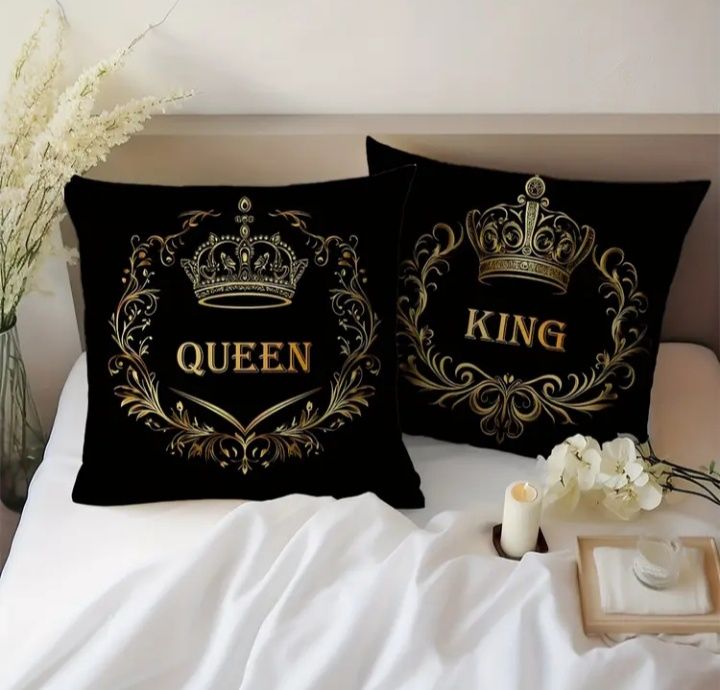 2 Almofadas King & Queen