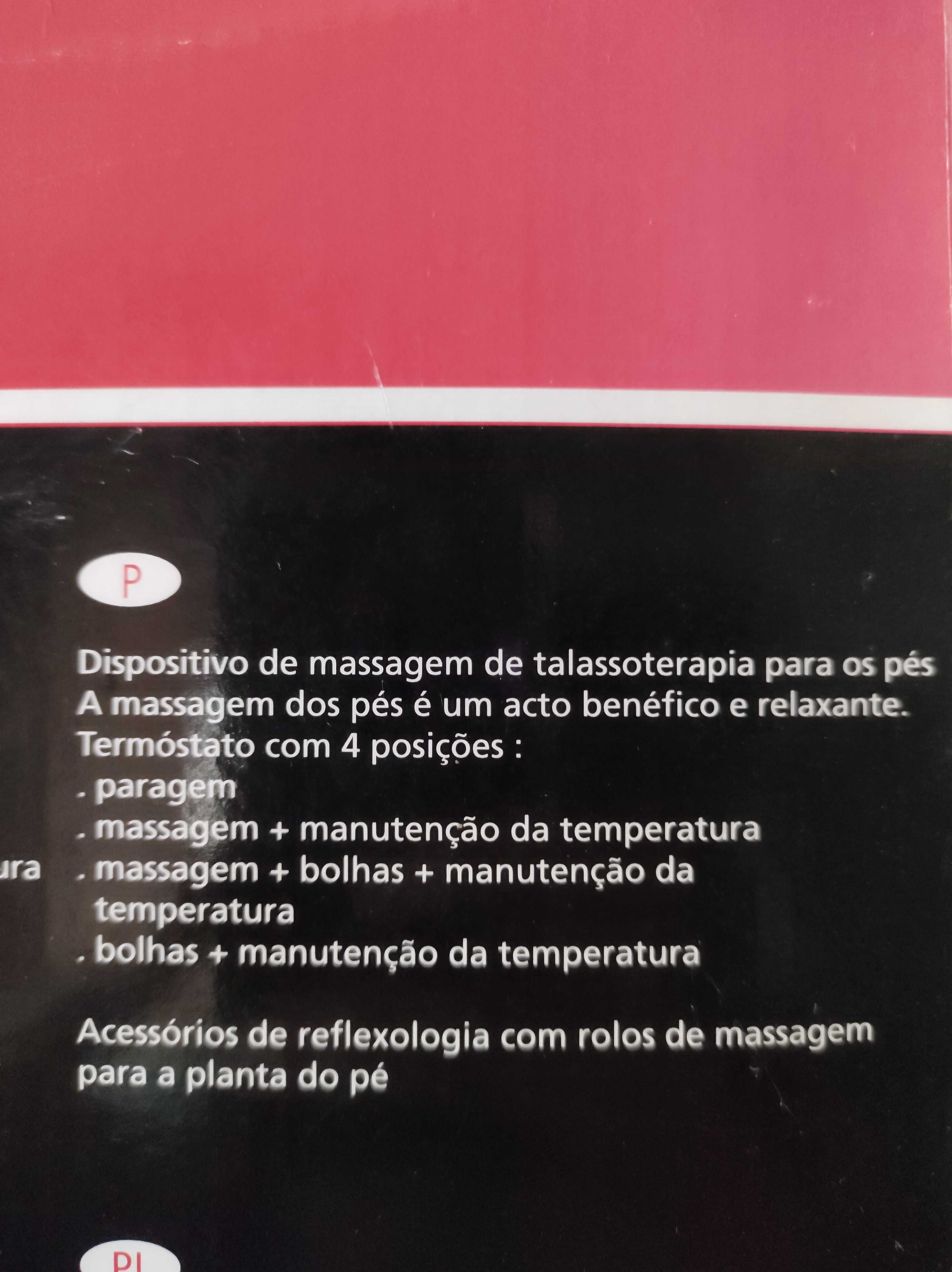 Dispositivo de massagem de talassoterapia para os pés