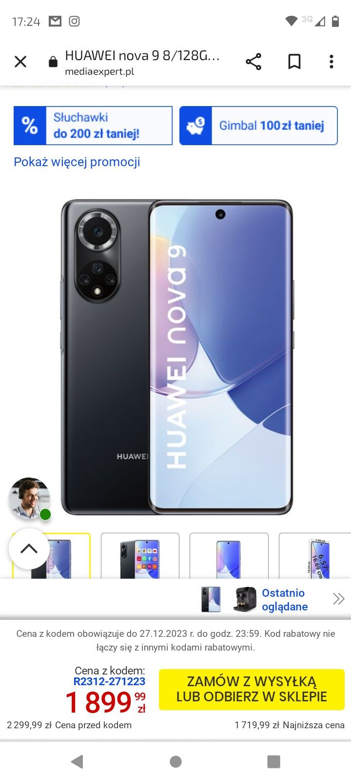 Telefon Huawei nova 9