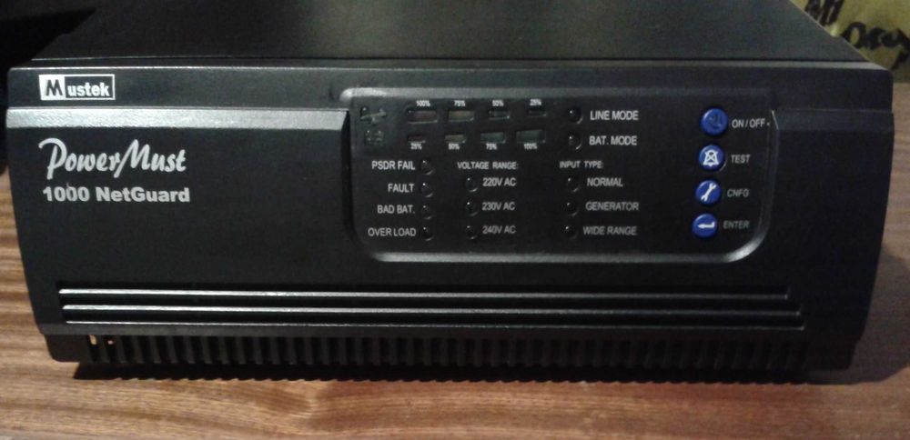 ИБП с чистой синусоидой Mustek Netguard 1000