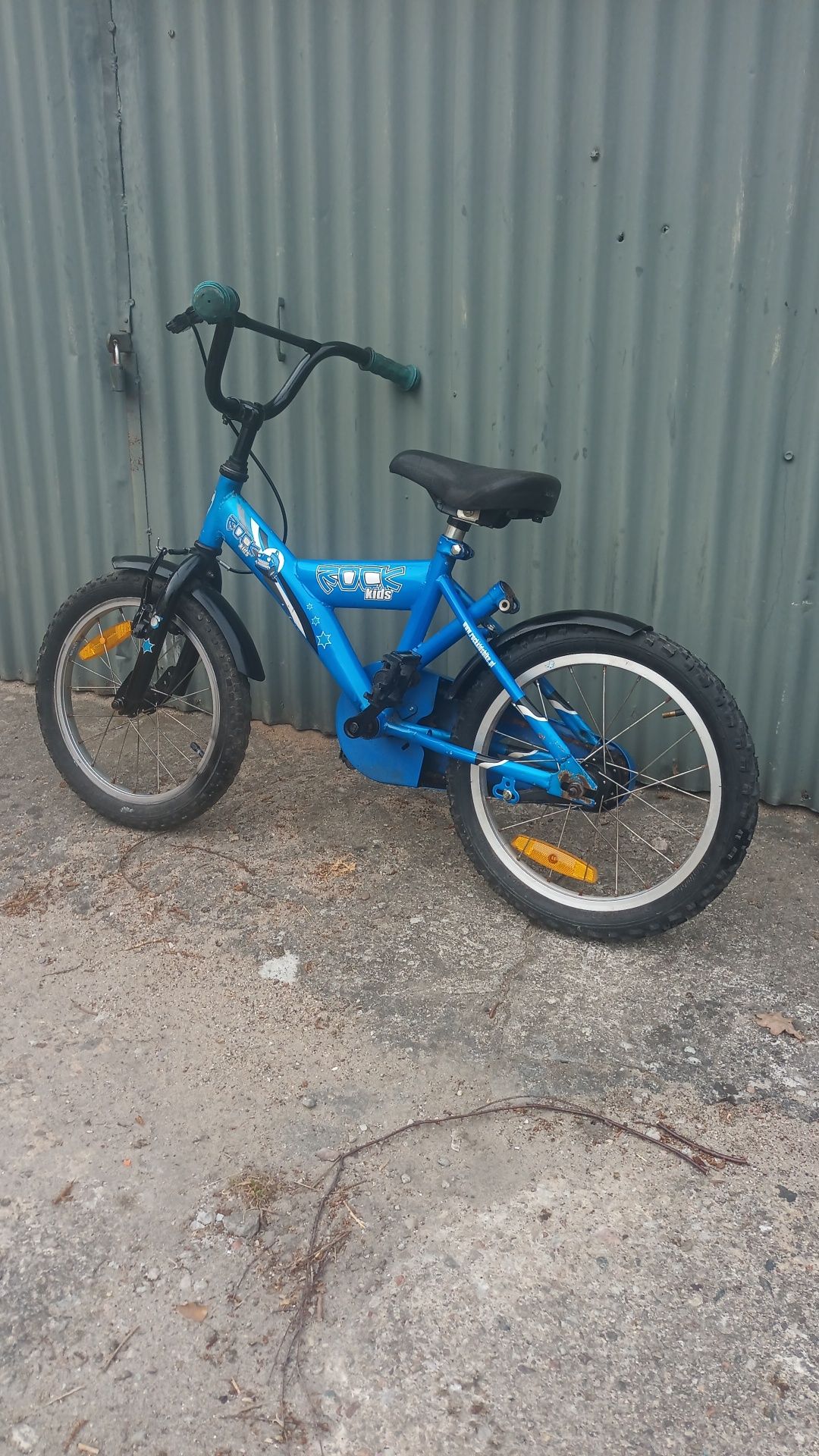 Rower dla chłopca, 16 cali niebieski