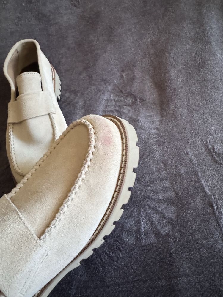 Boss suede loafers лофери чоловічі Hugo Boss