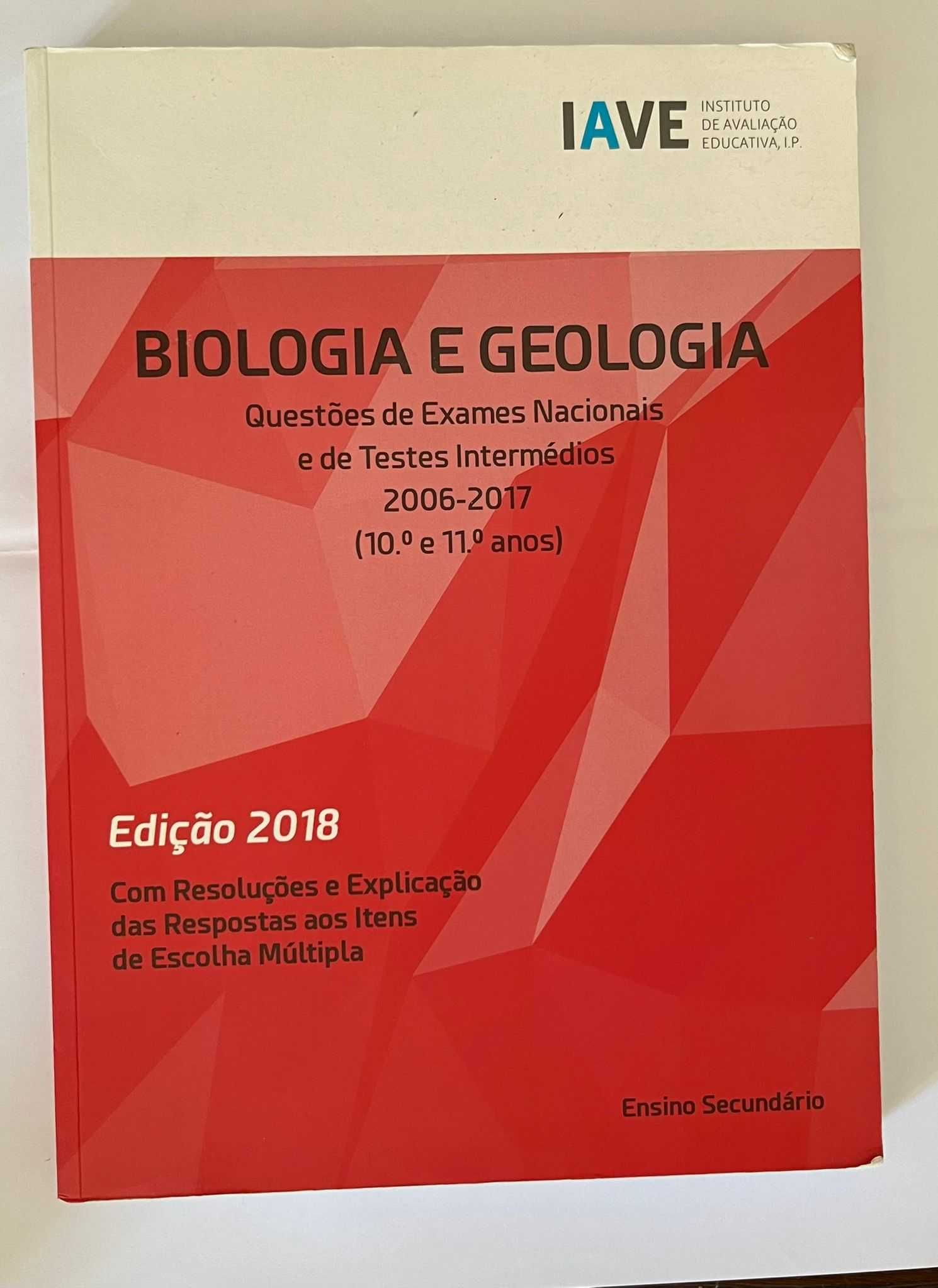 Livro Iave Biologia e Geologia (Exame 11º ano)