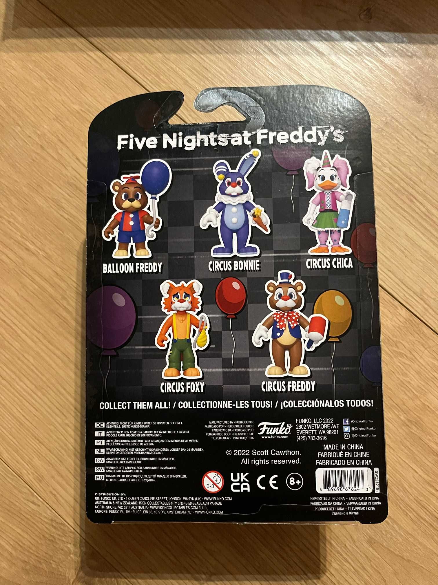 Figurka Five Nights at Freddy's - Circus Freddy - nowa