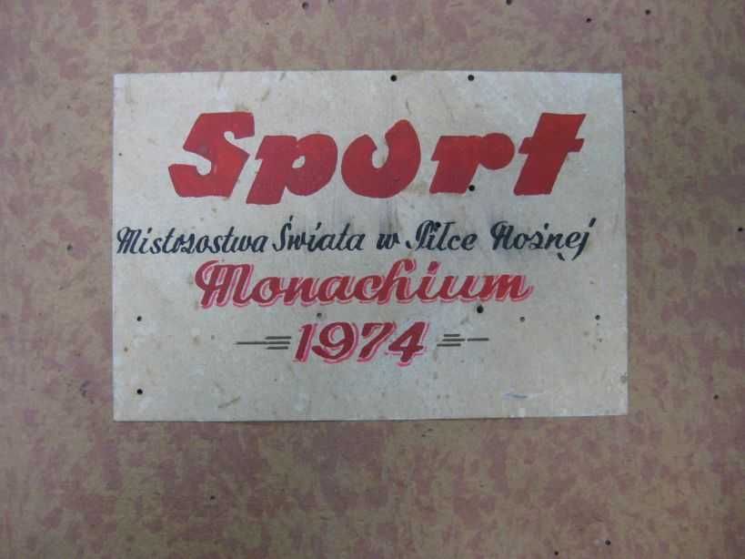 Album  piłka nożna mistrzostwa  Monachium 1974 Górski  Deyna Lato