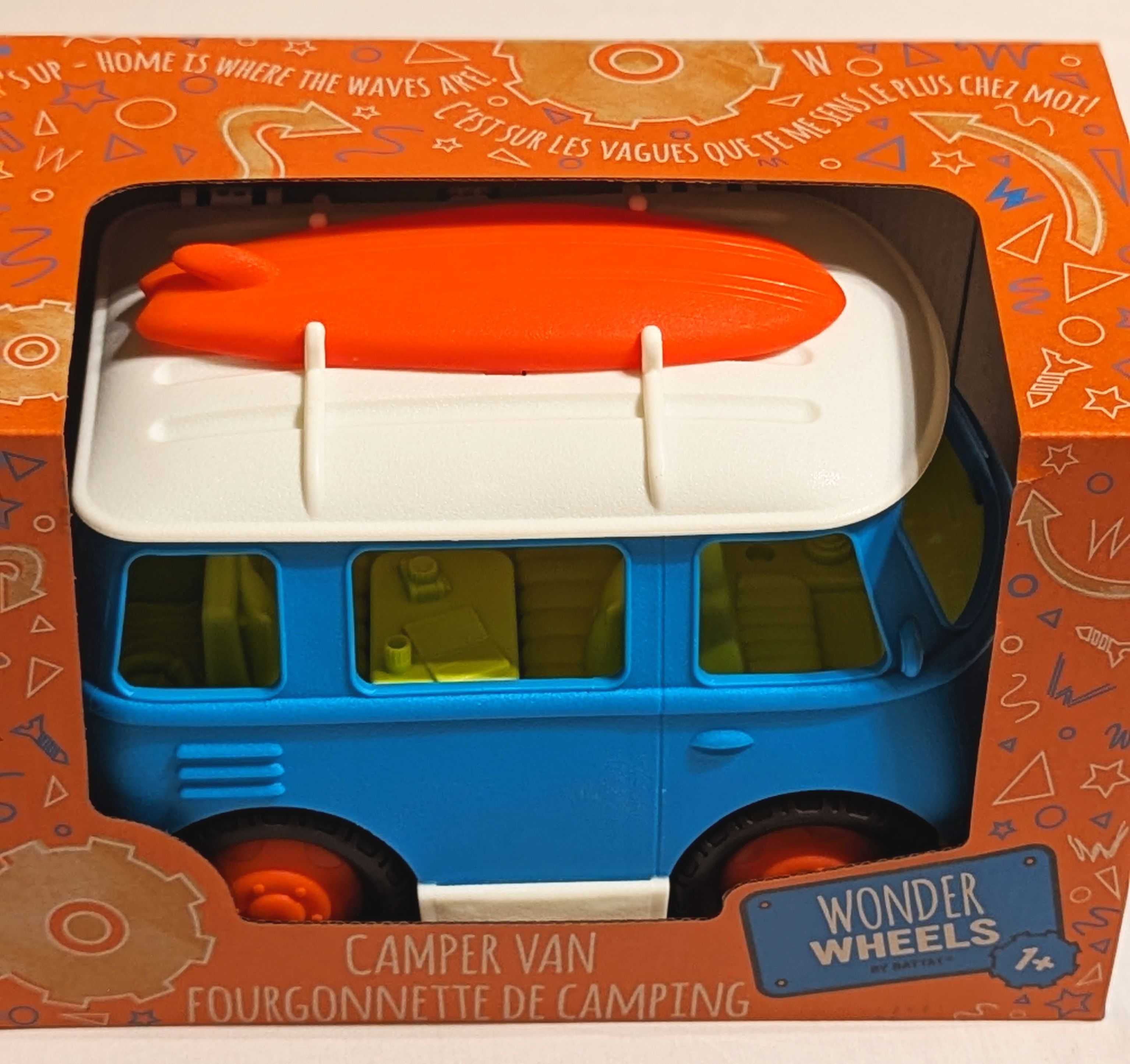 Wonder Wheels by Battat Camper Van Kreatywna Zabawa dla Dzieci B. Toys