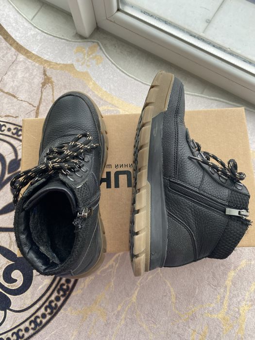 Черевики ботінки шкіра зима хлопчик 36