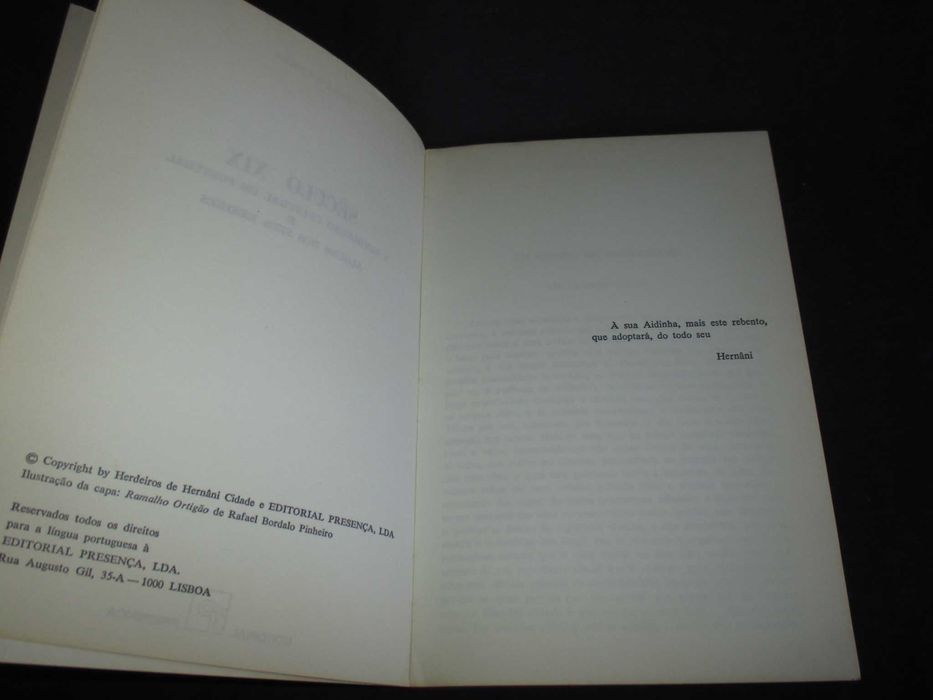 Livro Século XIX A Revolução Cultural em Portugal Hernâni Cidade