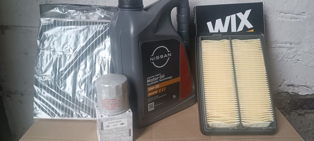 Набір для ТО (масло +фільтри) Nissan Rogue Sport