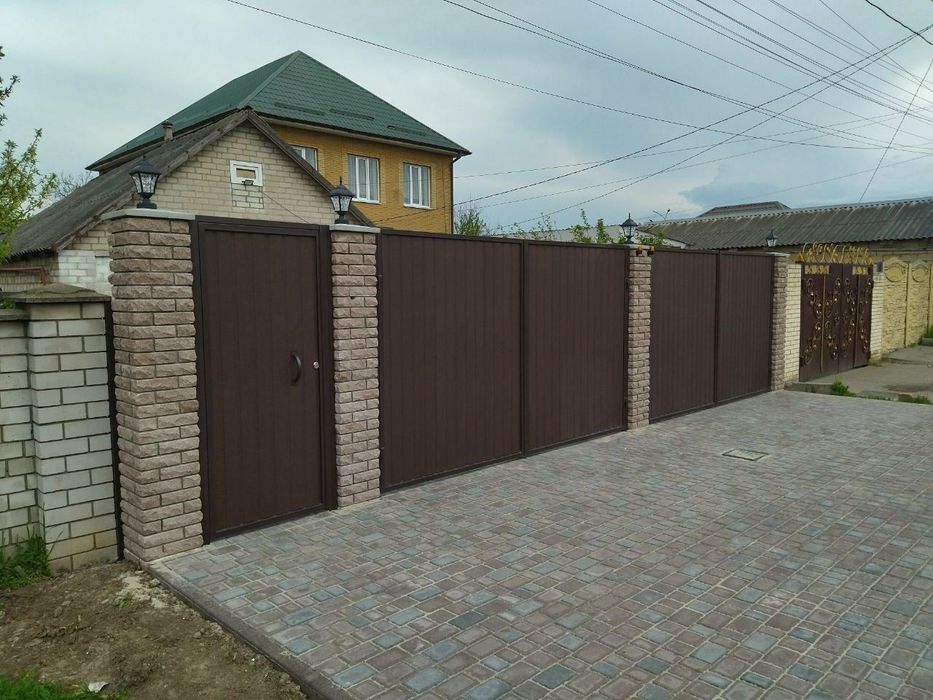 Навіси, металоконструкції, ворота, навіси, хвіртки, сходи,