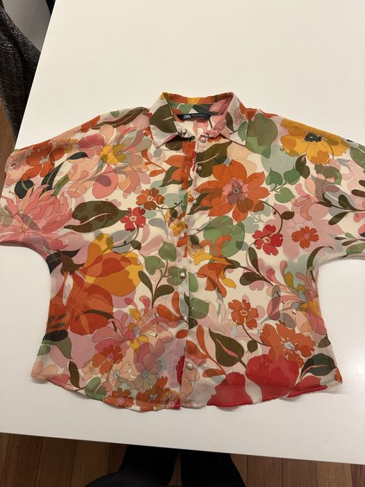 Camisa Zara, manga reglan