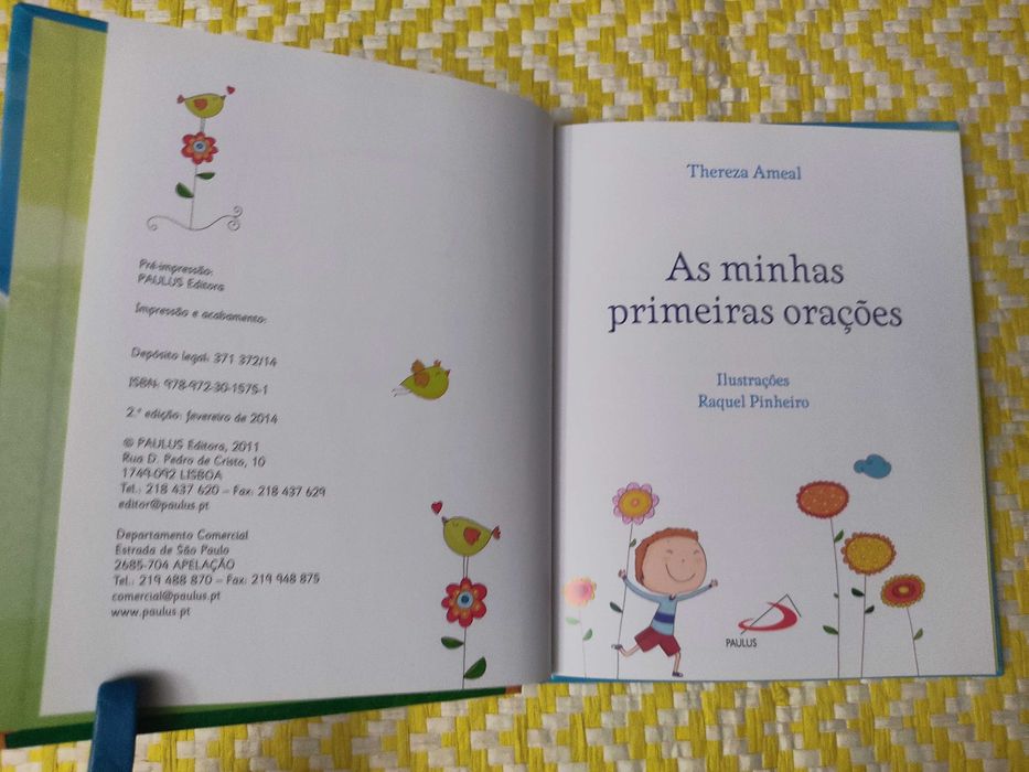 As minhas primeiras orações – 
Thereza Ameal
