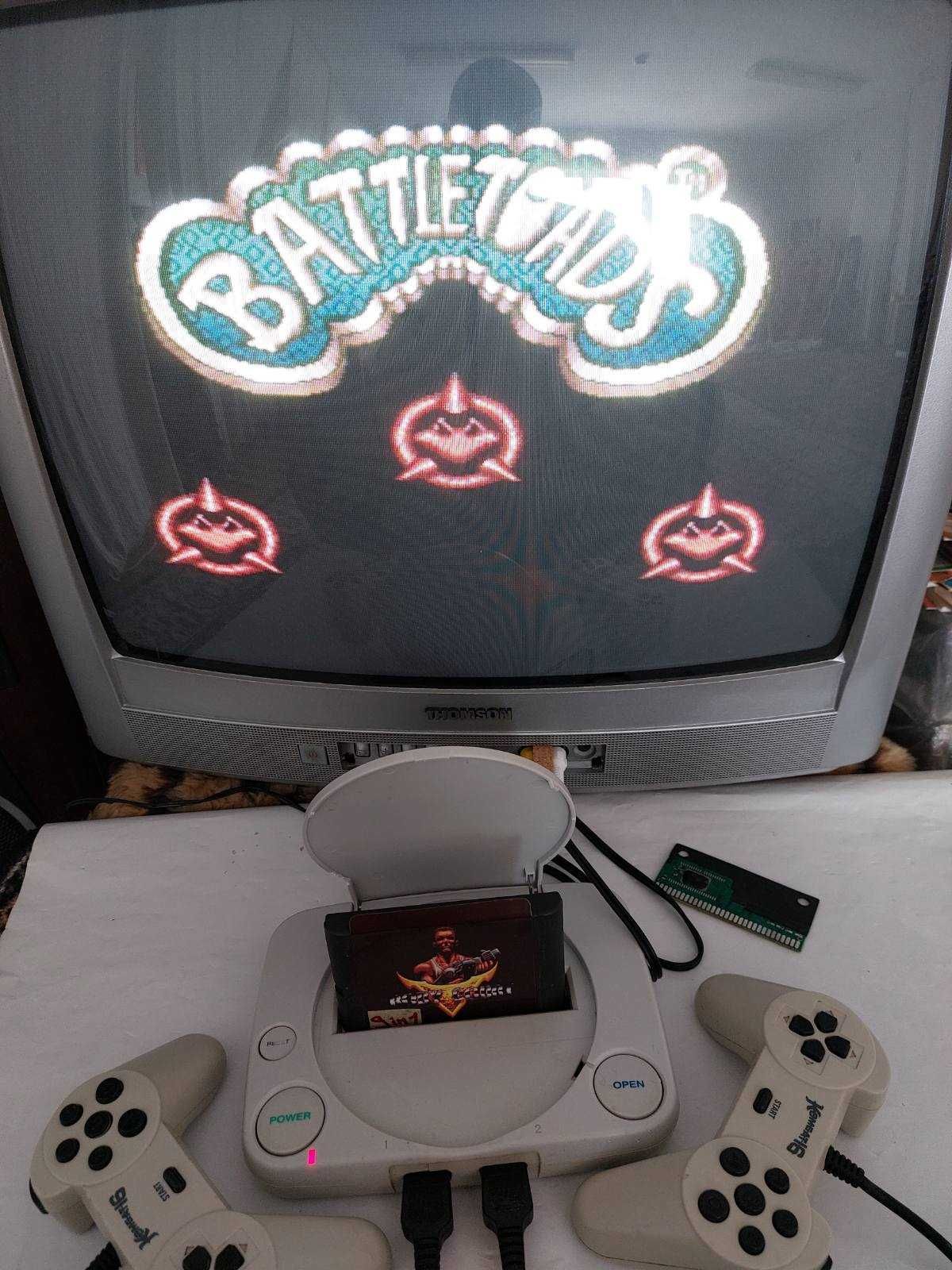 Sega 90х у відмінному стані з гарними іграми: battletoads Ecco turtles