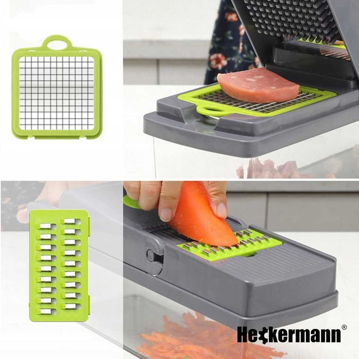 Szatkownica ręczna do warzyw krajalnica tarka 14w1