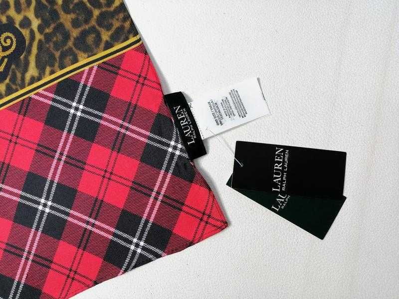 Ralph Lauren новый Шелковый шарф оригинал