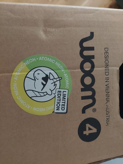 Rower WOOM 4 20" kolor Atomic Neon LIMITOWANA EDYCJA