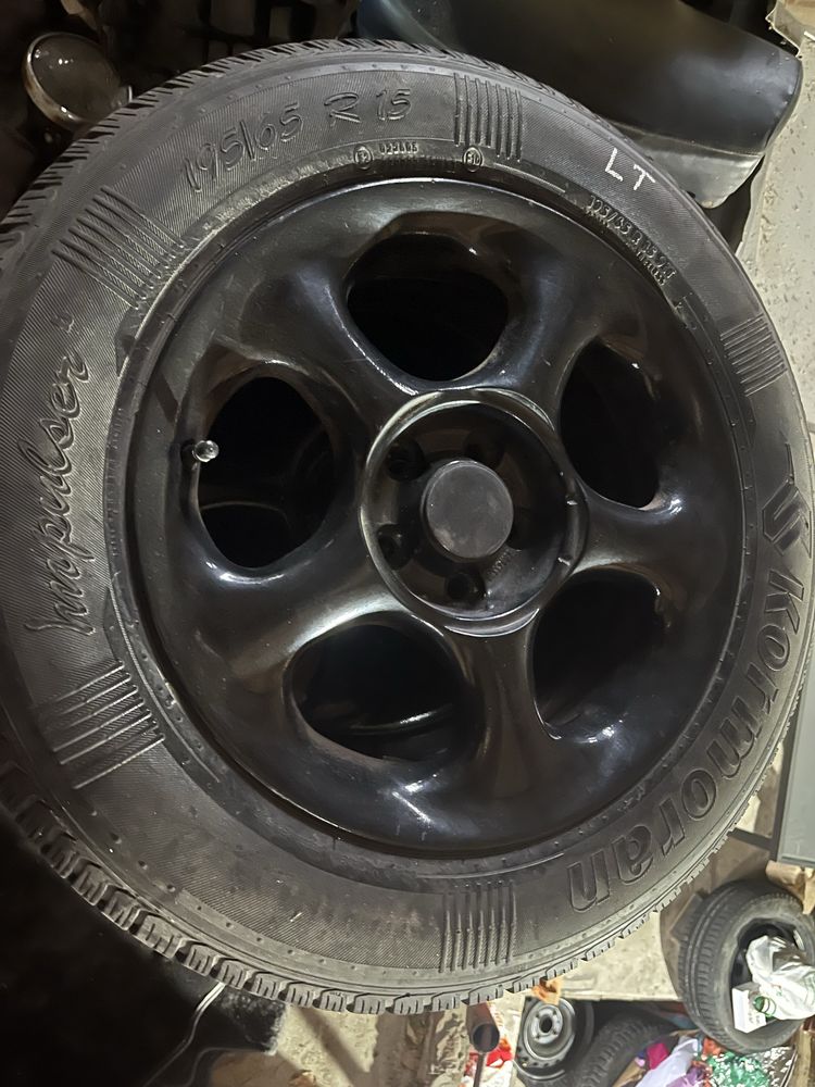 Alufelgi 15’ Opony 4x Kormoran 195/65 Rozstaw 5x100