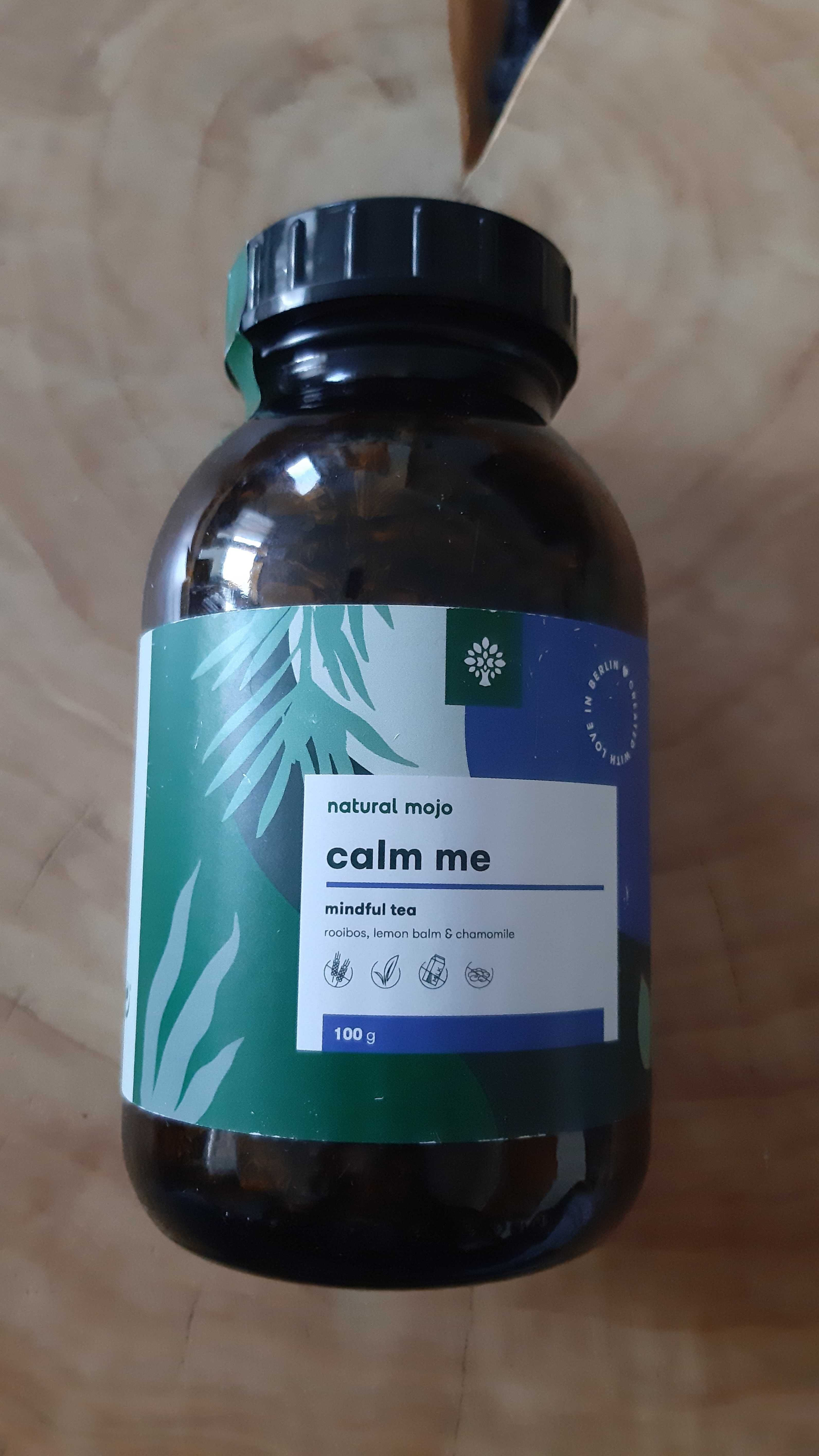 Natural Mojo Calm me mindfull tea herbata dajaca balans