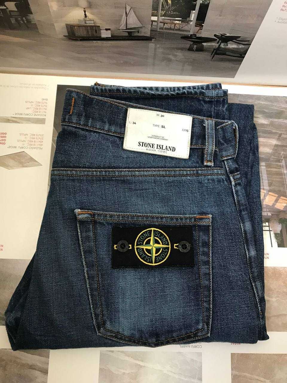 Джинсы мужские Стоун Айленд Джинси чоловічі Stone Island Jeans W30 L34