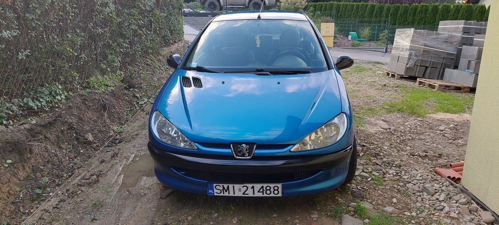 Peugeot 206, 1.4, przebieg 86000km !!!  4000zł !!!Klima