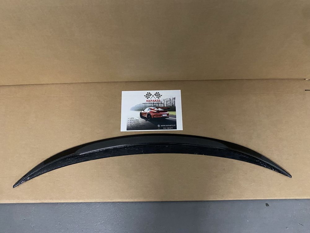 LIP SPOILER AILERON CARBONO REAL BMW SÉRIE 1 E82 E88 M PERFORMANCE NOV