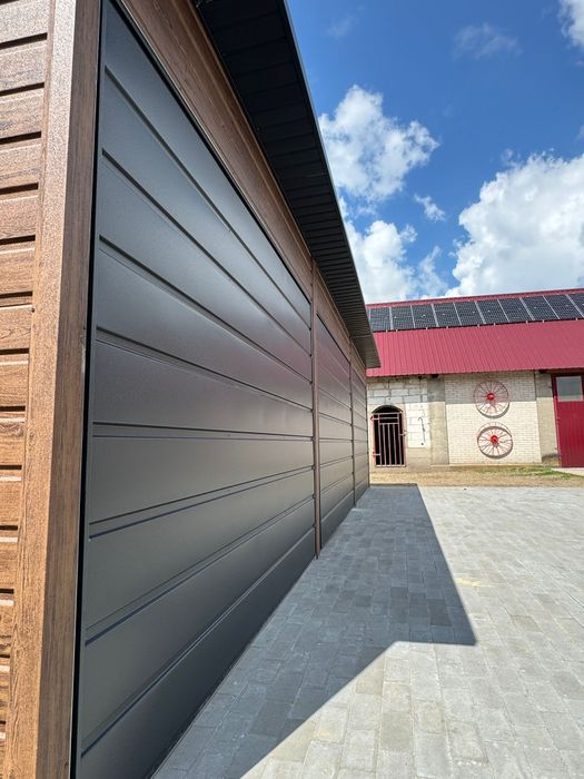 Nowoczesny garaż blaszany 9x6m
