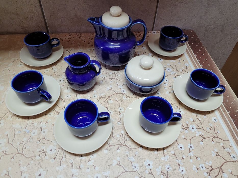 Porcelanowy Zestaw do kawy GDR