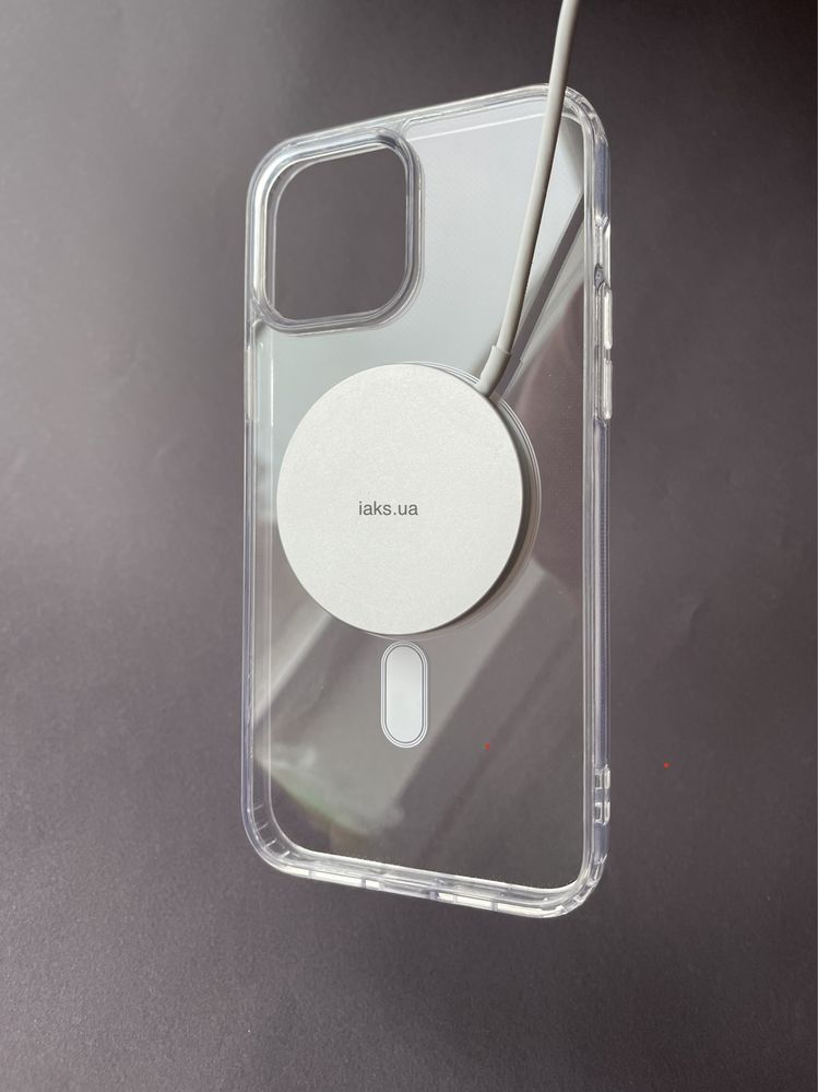 Чохол MagSafe Clear Case прозорий акриловий кейс айфон iPhone 13 Pro