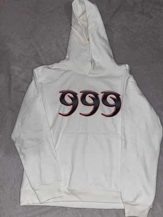 Худи Vlone x Juice WRLD Blade Hoodie White