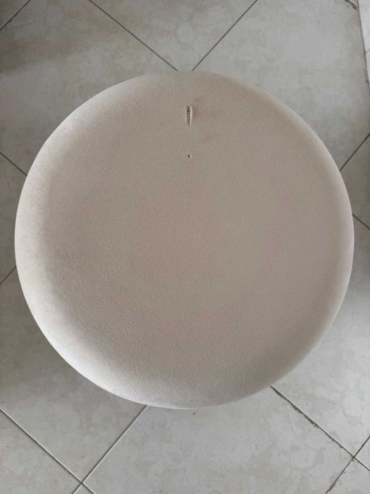 Puff de armazenamento de veludo Bradford